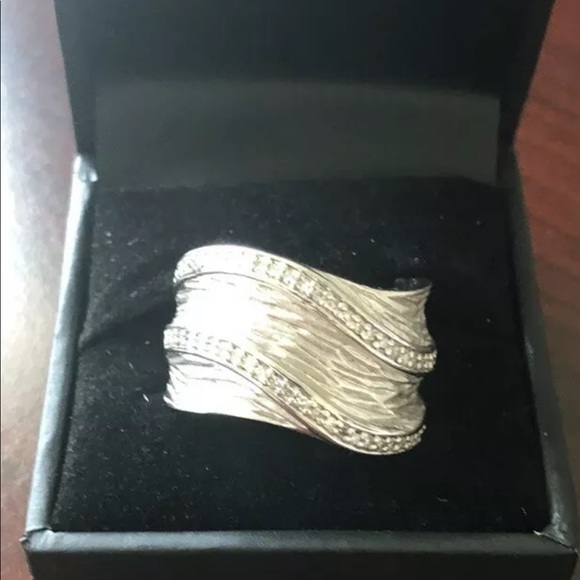 Effy Jewelry - Effy Sterling Silver And Diamond Ring